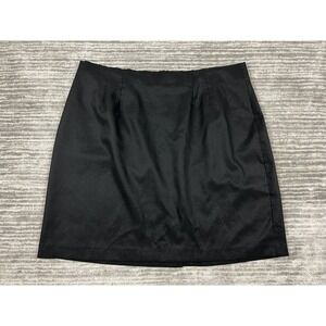 Vintage BGC Skirt‎ Womens 22 Black Polyester Blend Made in the USA